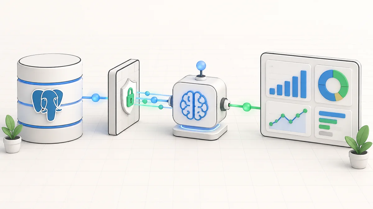 تصویر مقاله Data Agent چیست؟ ساخت تحلیلگر داده با PostgreSQL و AI