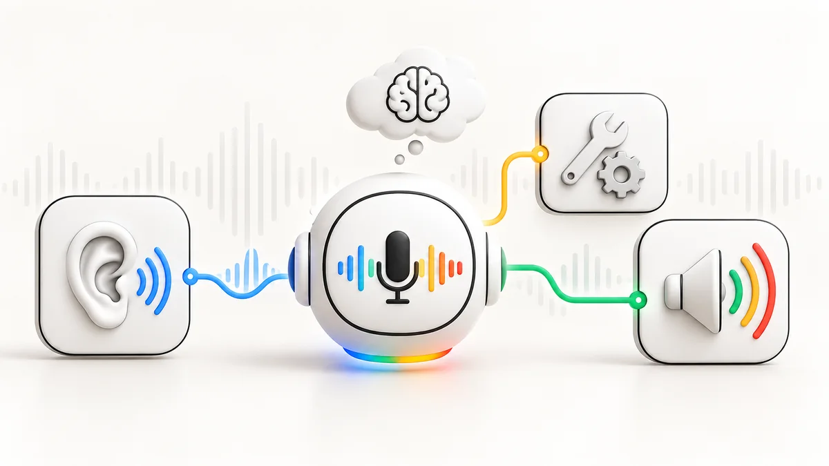 تصویر مقاله Gemini 3.8 Live چیست؟ راهنمای ساخت Voice Agent