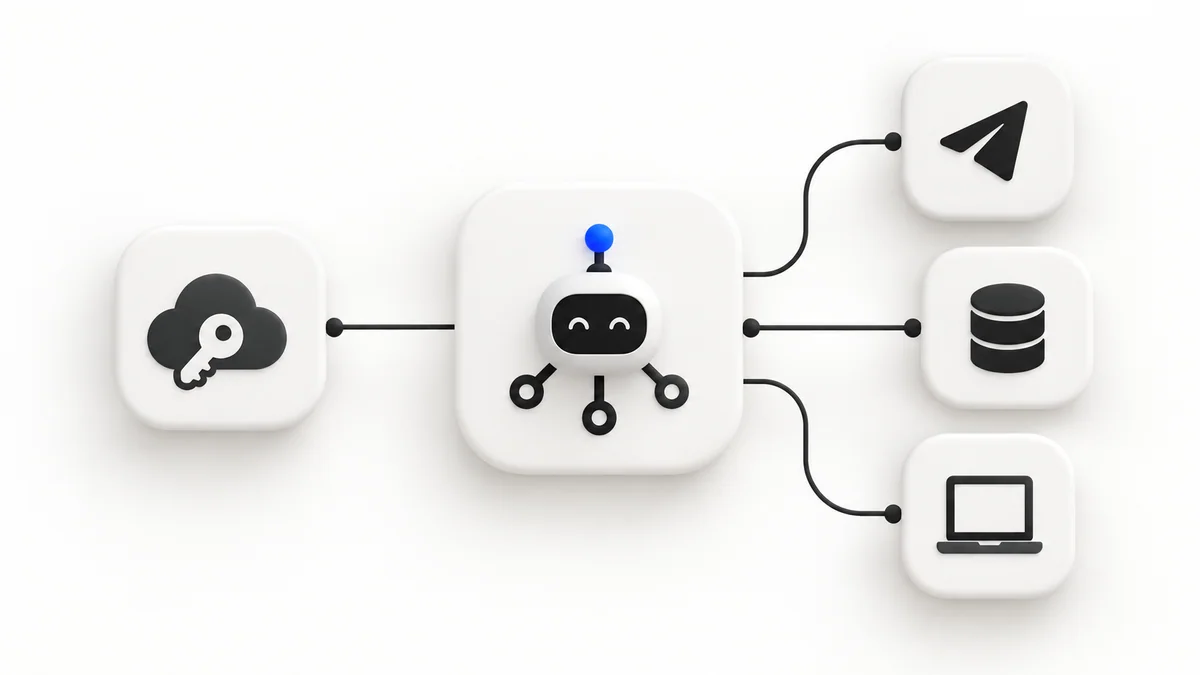 تصویر مقاله Nanobot AI Agent چیست؟ آموزش نصب، اتصال به تلگرام و API هوش مصنوعی