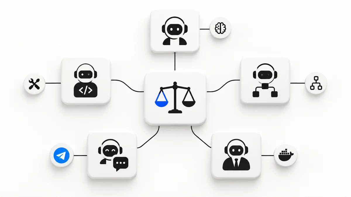تصویر مقاله بهترین AI Agentهای متنباز؛ مقایسه Hermes، Nanobot، OpenClaw، OpenBot و DeepSeek Harness