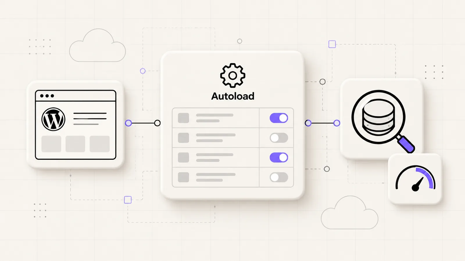 تصویر مقاله رفع کندی وردپرس با بررسی Autoload و wp_options؛ بدون حذف بیهدف داده