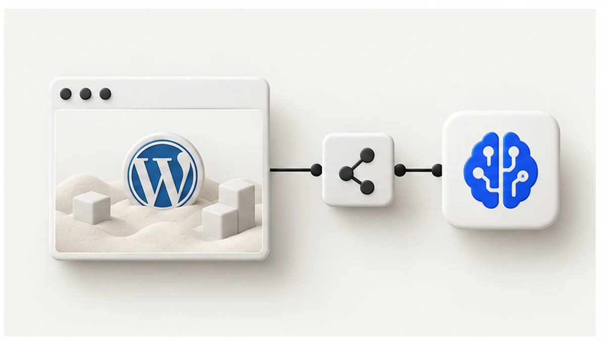 تصویر مقاله WordPress Playground MCP چیست؟ ساخت سایت آزمایشی با AI Agent